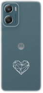 iSaprio čiré pouzdro - Digital Love pro Motorola Moto G06 - Phone Case