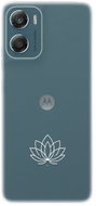 iSaprio čiré pouzdro - Lotos pro Motorola Moto G06 - Phone Case