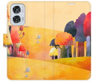 iSaprio flip pouzdro Autumn Forest pro Motorola Edge 50 Fusion - Phone Case