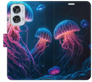 iSaprio flip pouzdro Jellyfish pro Motorola Edge 50 Fusion - Phone Case