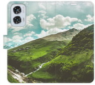 iSaprio flip pouzdro Mountain Valley pro Motorola Edge 50 Fusion - Phone Case