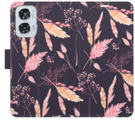 iSaprio flip pouzdro Ornamental Flowers 02 pro Motorola Edge 50 Fusion - Phone Case