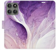 iSaprio flip pouzdro Purple Paint pro Motorola Edge 60 Pro / 60 Fusion - Phone Case