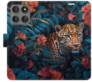 iSaprio flip pouzdro Flower Jaguar 02 pro Motorola Edge 60 Pro / 60 Fusion - Phone Case