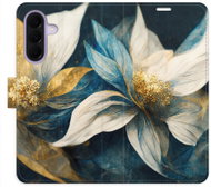 iSaprio flip pouzdro Gold Flowers pro Samsung Galaxy A27 - Phone Case