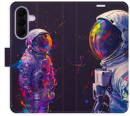 iSaprio flip pouzdro Neon Astronaut 02 pro Samsung Galaxy A27 - Phone Case