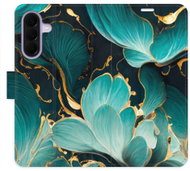 iSaprio flip pouzdro Blue Flowers 02 pro Samsung Galaxy A37 - Phone Case