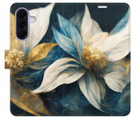 iSaprio flip pouzdro Gold Flowers pro Samsung Galaxy A37 - Phone Case