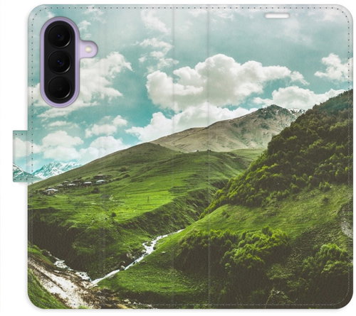 iSaprio flip pouzdro Mountain Valley pro Samsung Galaxy A37 - Pouzdro na mobil - Hlavní obrázek
