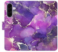 iSaprio flip pouzdro Purple Marble pro Samsung Galaxy A37 - Phone Case