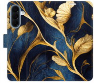 iSaprio flip pouzdro GoldBlue pro Samsung Galaxy A57 - Phone Case