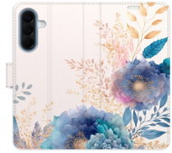 iSaprio flip pouzdro Ornamental Flowers 03 pro Samsung Galaxy A57 - Phone Case