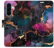 iSaprio flip pouzdro Dark Marble pro Samsung Galaxy A57 - Phone Case