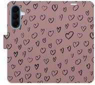iSaprio flip pouzdro Heart Dark 02 pro Samsung Galaxy A57 - Phone Case