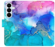 iSaprio flip pouzdro BluePink Paint pro Samsung Galaxy S26 - Phone Case