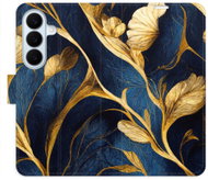 iSaprio flip pouzdro GoldBlue pro Samsung Galaxy S26 - Phone Case