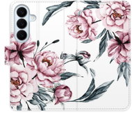 iSaprio flip pouzdro Pink Flowers pro Samsung Galaxy S26 - Phone Case