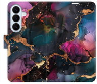 iSaprio flip pouzdro Dark Marble pro Samsung Galaxy S26 - Phone Case