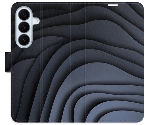 iSaprio flip pouzdro Dark Waves pro Samsung Galaxy S26 - Pouzdro na mobil - Hlavní obrázek