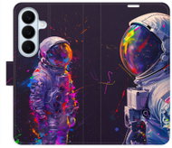 iSaprio flip pouzdro Neon Astronaut 02 pro Samsung Galaxy S26 - Phone Case