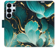 iSaprio flip pouzdro Blue Flowers 02 pro Samsung Galaxy S26 Ultra - Phone Case