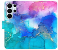 iSaprio flip pouzdro BluePink Paint pro Samsung Galaxy S26 Ultra - Phone Case