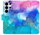 BluePink Paint Flip Case for Samsung Galaxy S26 Ultra