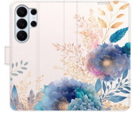 iSaprio flip pouzdro Ornamental Flowers 03 pro Samsung Galaxy S26 Ultra - Phone Case