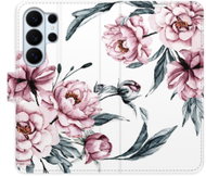 iSaprio flip pouzdro Pink Flowers pro Samsung Galaxy S26 Ultra - Phone Case