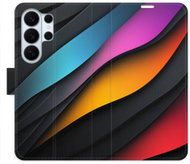 iSaprio flip pouzdro Color Waves pro Samsung Galaxy S26 Ultra - Phone Case