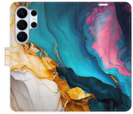 iSaprio flip pouzdro Colourful Marble pro Samsung Galaxy S26 Ultra - Phone Case