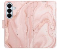 iSaprio flip pouzdro RoseGold Marble pro Samsung Galaxy S26+ - Phone Case
