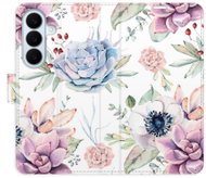 iSaprio flip pouzdro Succulents Pattern pro Samsung Galaxy S26+ - Phone Case