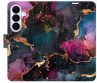 iSaprio flip pouzdro Dark Marble pro Samsung Galaxy S26+ - Phone Case