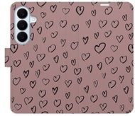 iSaprio flip pouzdro Heart Dark 02 pro Samsung Galaxy S26+ - Phone Case