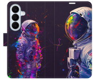 iSaprio flip pouzdro Neon Astronaut 02 pro Samsung Galaxy S26+ - Phone Case