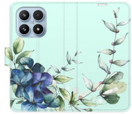 iSaprio flip pouzdro Blue Flowers pro Xiaomi 17 - Phone Case