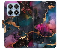 iSaprio flip pouzdro Dark Marble pro Xiaomi 17 - Phone Case