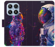 iSaprio flip pouzdro Neon Astronaut 02 pro Xiaomi 17 - Phone Case