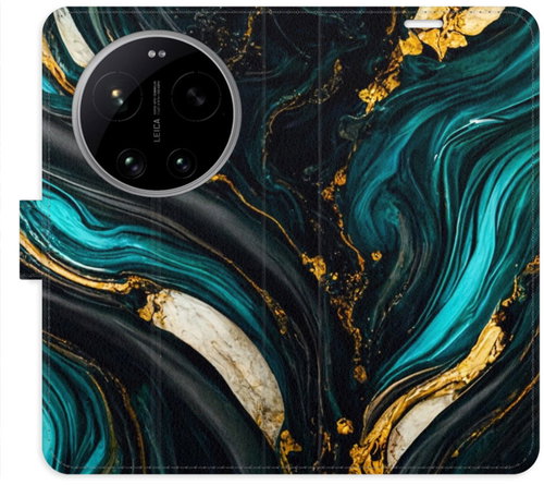 iSaprio Dark Paint Flip Case for Xiaomi 17 Ultra - Phone Case - Main image