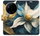 Gold Flowers Flip Case for Xiaomi 17 Ultra