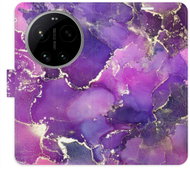 iSaprio flip pouzdro Purple Marble pro Xiaomi 17 Ultra - Phone Case