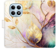 iSaprio flip pouzdro Gold Leaves 02 pro Xiaomi Redmi Note 15 4 G / 15 5 G - Phone Case