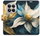 Gold Flowers Flip Case for Xiaomi Redmi Note 15 Pro 5G
