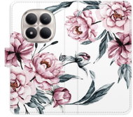 iSaprio flip pouzdro Pink Flowers pro Xiaomi Redmi Note 15 Pro 5 G - Phone Case