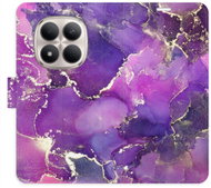 iSaprio flip pouzdro Purple Marble pro Xiaomi Redmi Note 15 Pro 5 G - Phone Case