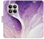 iSaprio flip pouzdro Purple Paint pro Xiaomi Redmi Note 15 Pro 5 G - Phone Case