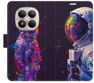 iSaprio flip pouzdro Neon Astronaut 02 pro Xiaomi Redmi Note 15 Pro 5 G - Phone Case