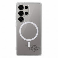 iSaprio Pure Magnetic pouzdro čiré - Travel II pro Samsung Galaxy S25 Ultra - Phone Case