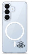 iSaprio Pure Magnetic pouzdro čiré - Lotos II pro Samsung Galaxy S26 - Phone Case